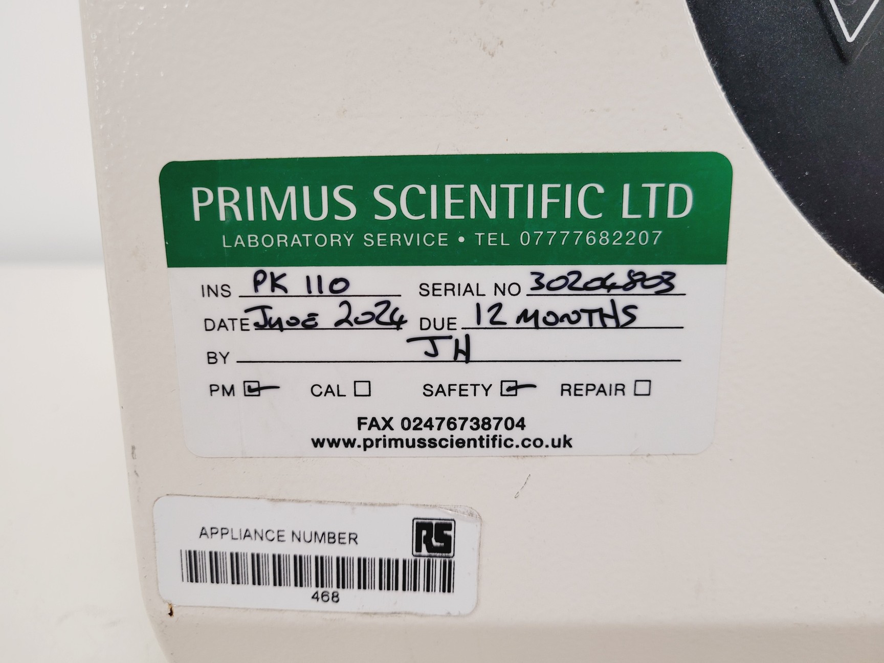 Image of ALC PK110 Benchtop Centrifuge