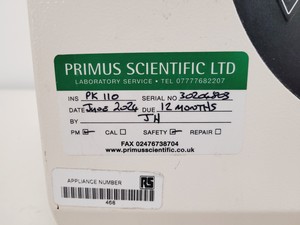 Thumbnail image of ALC PK110 Benchtop Centrifuge