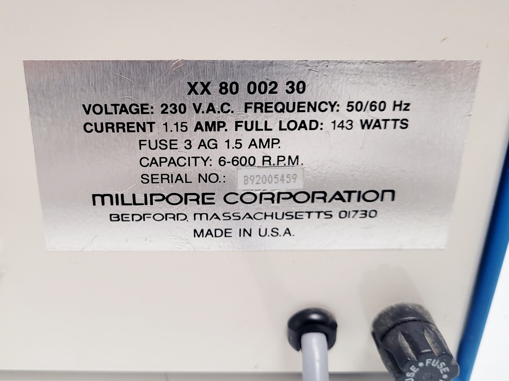 Image of Millipore Masterflex EasyLoad Peristaltic Pump Model XX 80 002 30