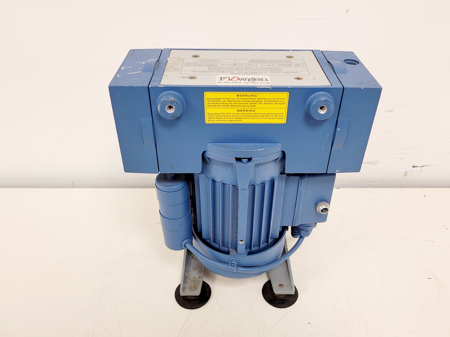 Image of Vacuubrand MZ 2C / 1.7 Diaphragm Vacuum Pump