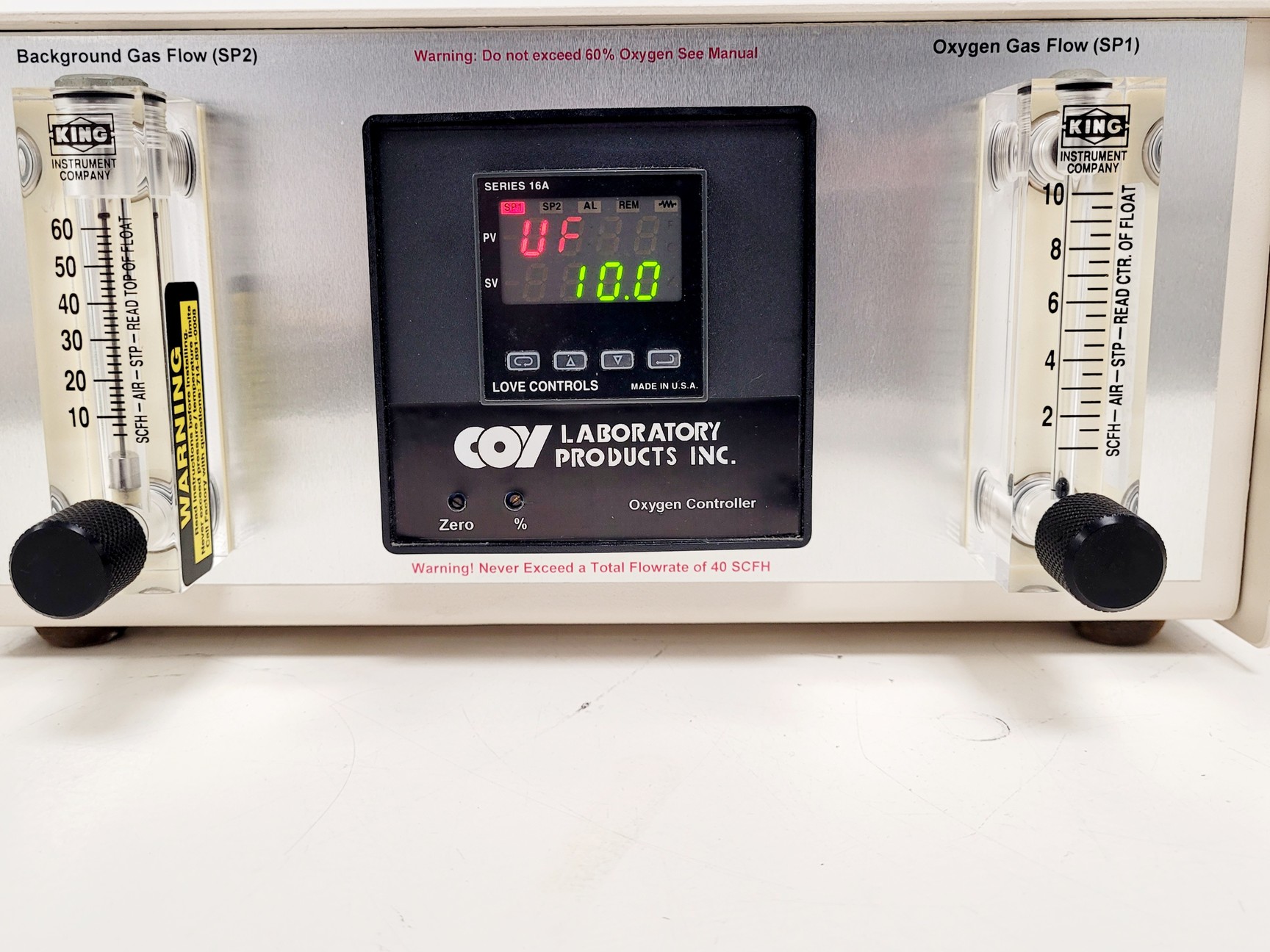 Image of Coy Air Products Oxygen Controller and Air Lock Purge, Series 16A
