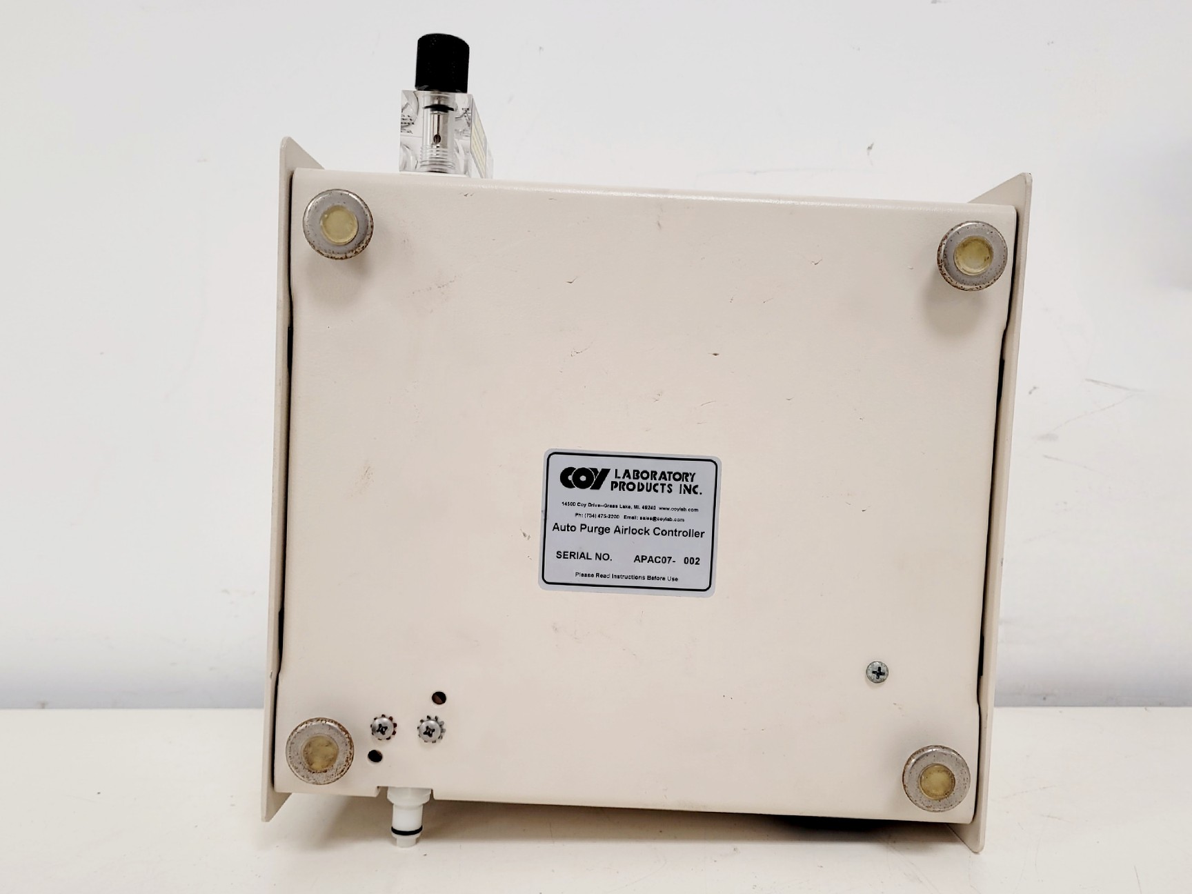 Image of Coy Air Products Oxygen Controller and Air Lock Purge, Series 16A
