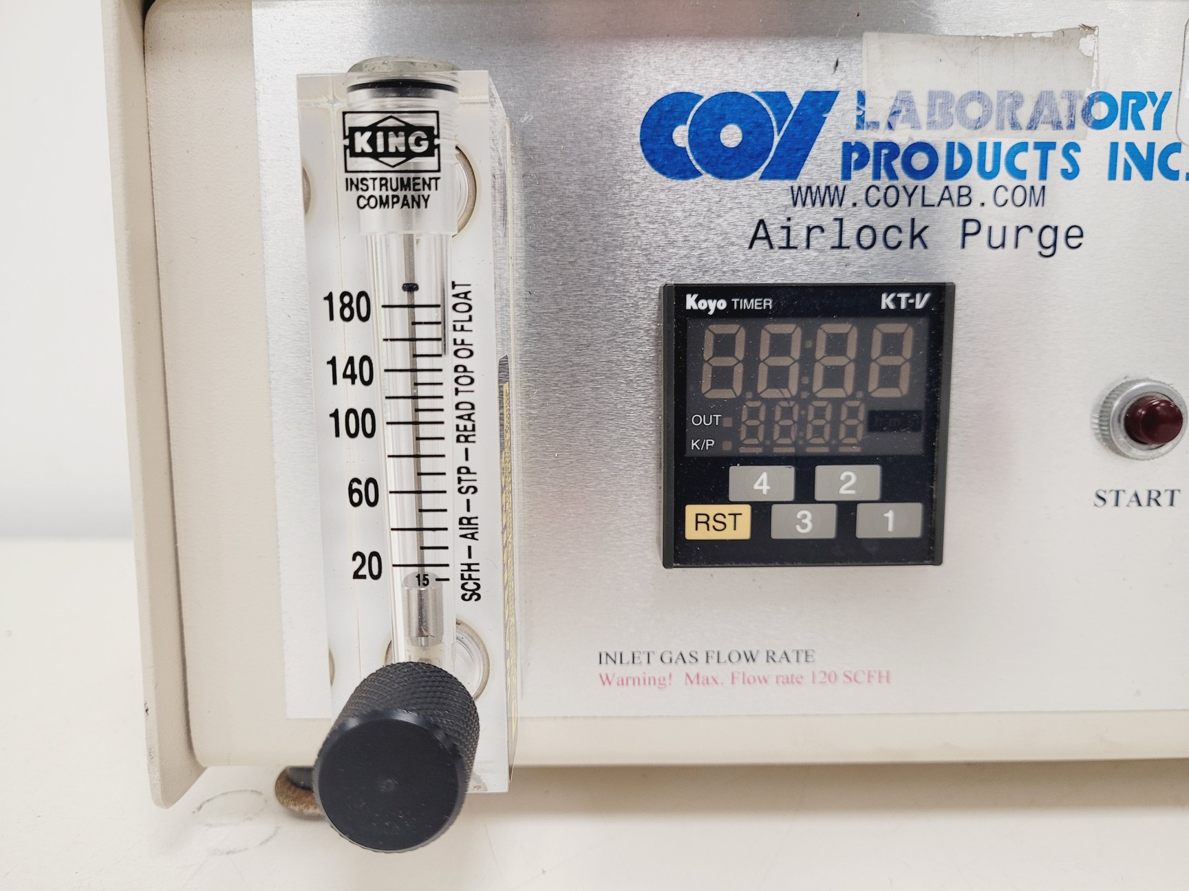 Image of Coy Air Products Oxygen Controller and Air Lock Purge, Series 16A