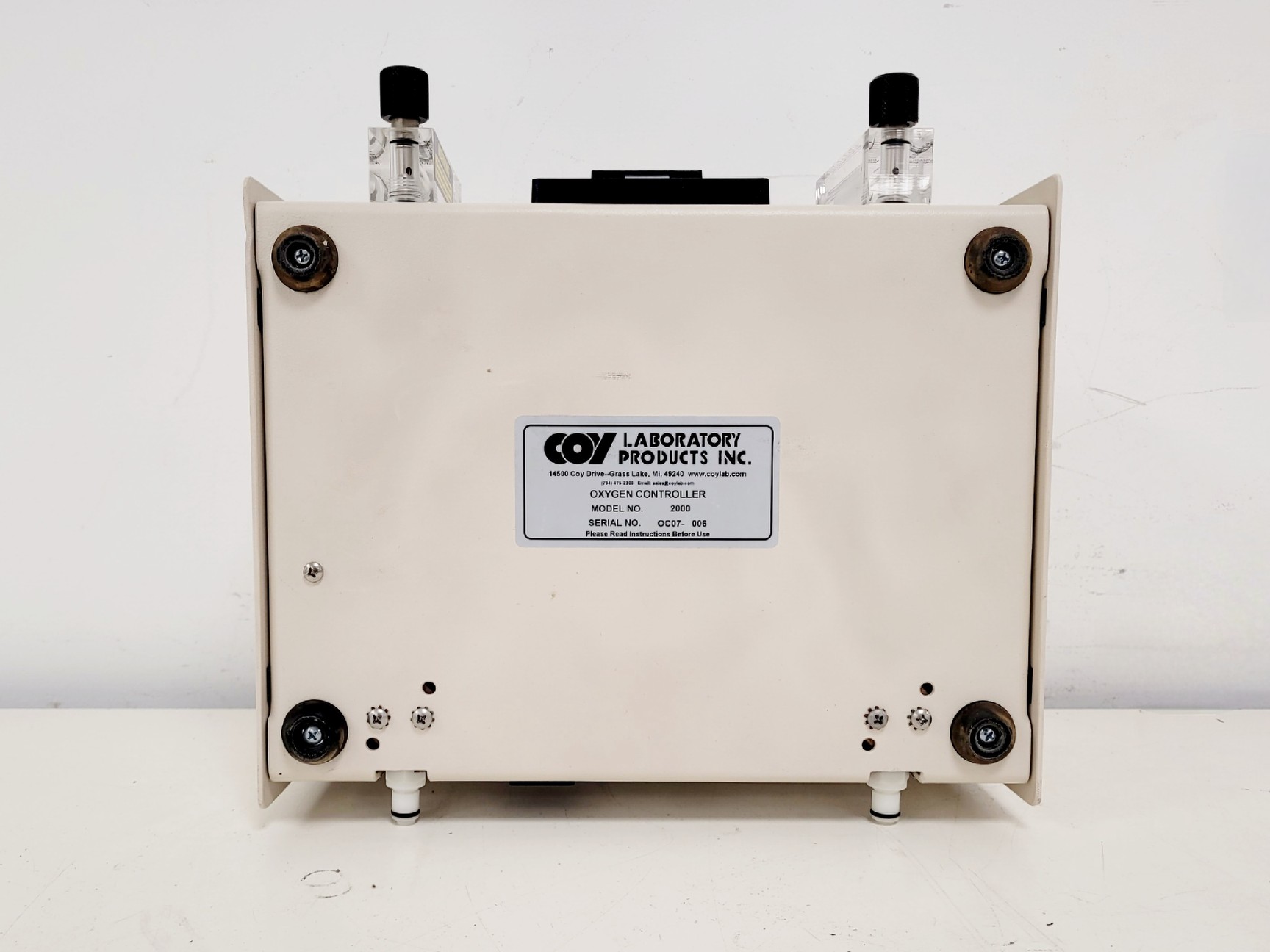 Image of Coy Air Products Oxygen Controller and Air Lock Purge, Series 16A