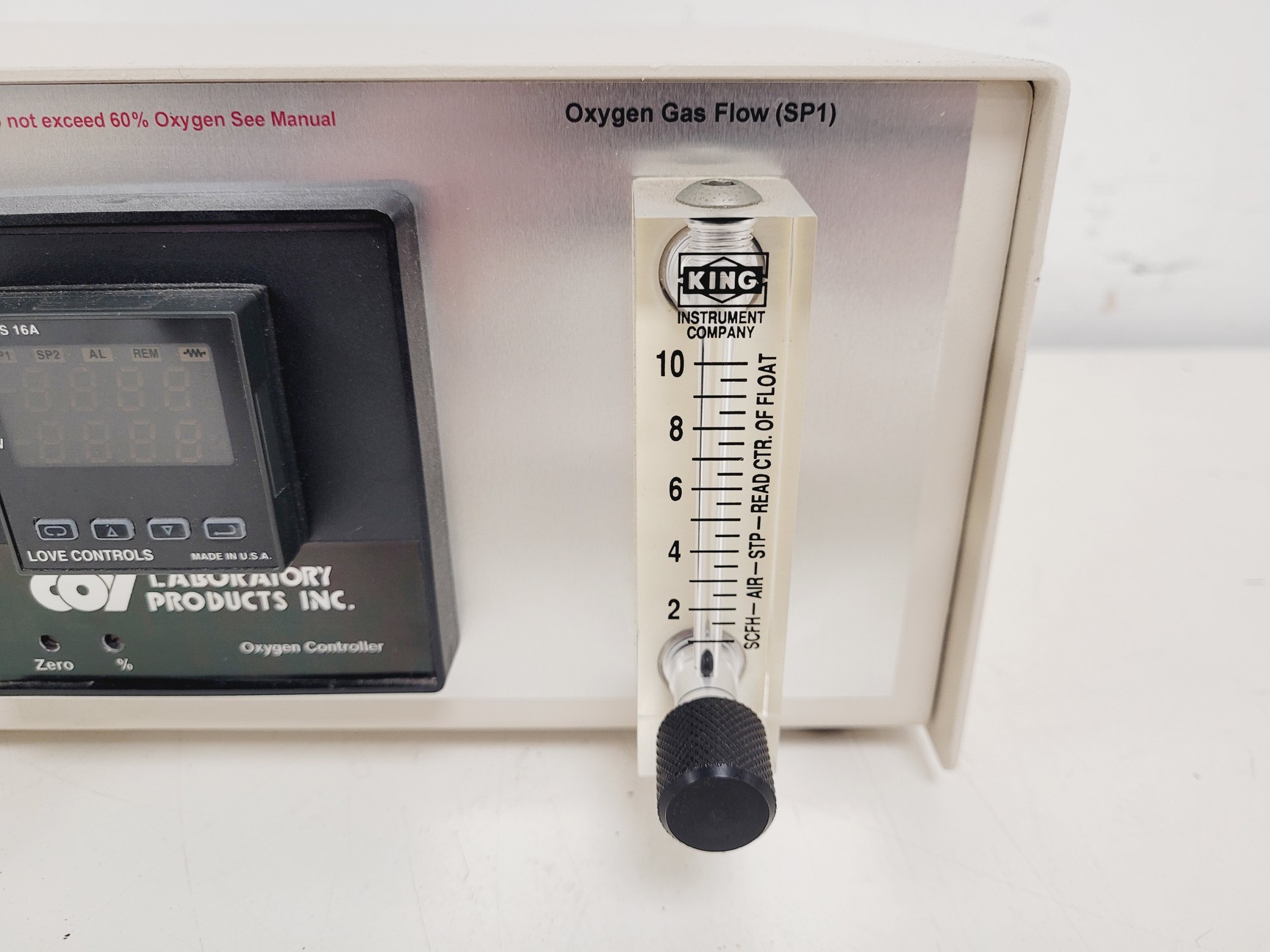 Image of Coy Air Products Oxygen Controller and Air Lock Purge, Series 16A
