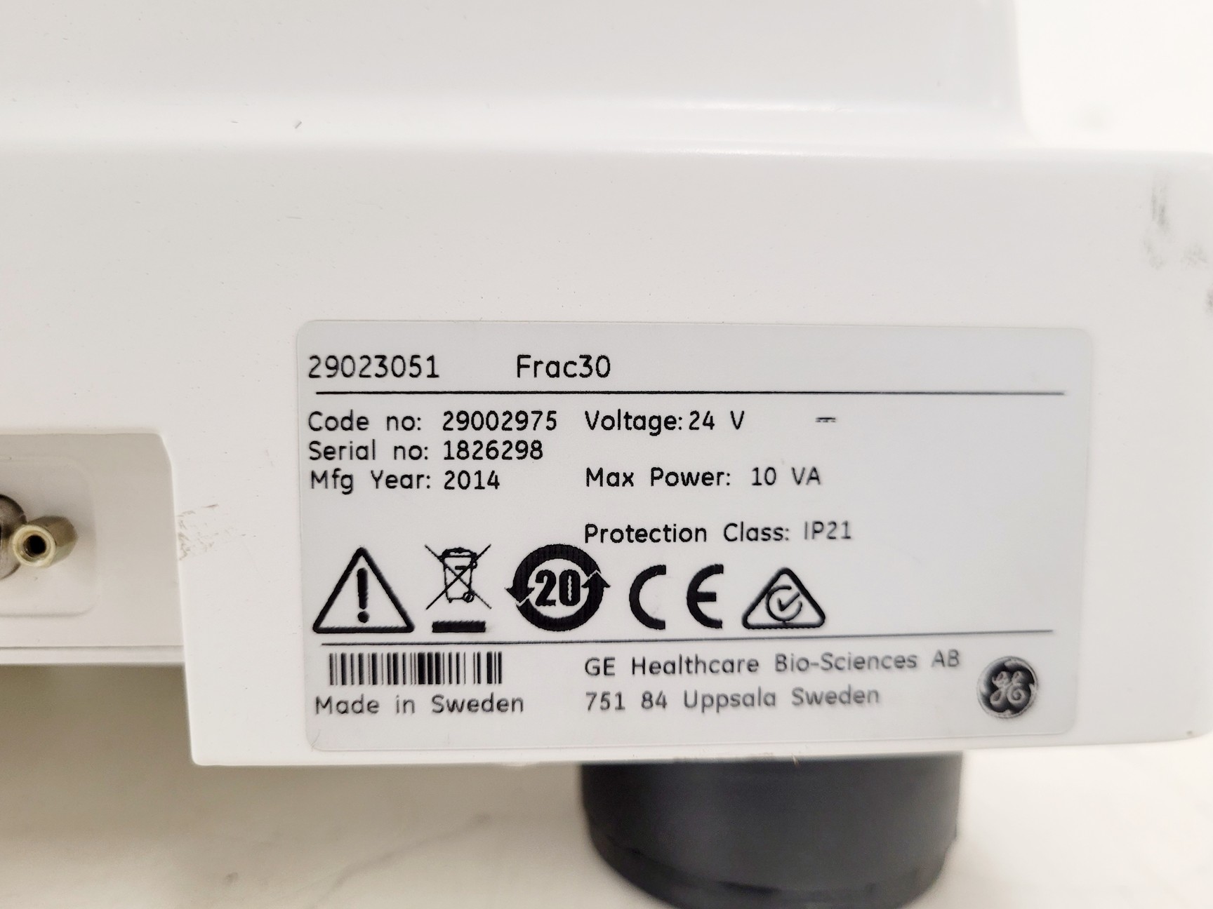 Image of GE Healthcare Frac30 Fraction Collector Spares/Repair