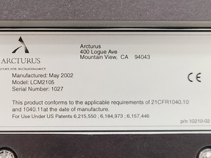 Thumbnail image of Arcturus PixCell IIe LCM2105 with COHU 1352-5000/0000 Camera Lab