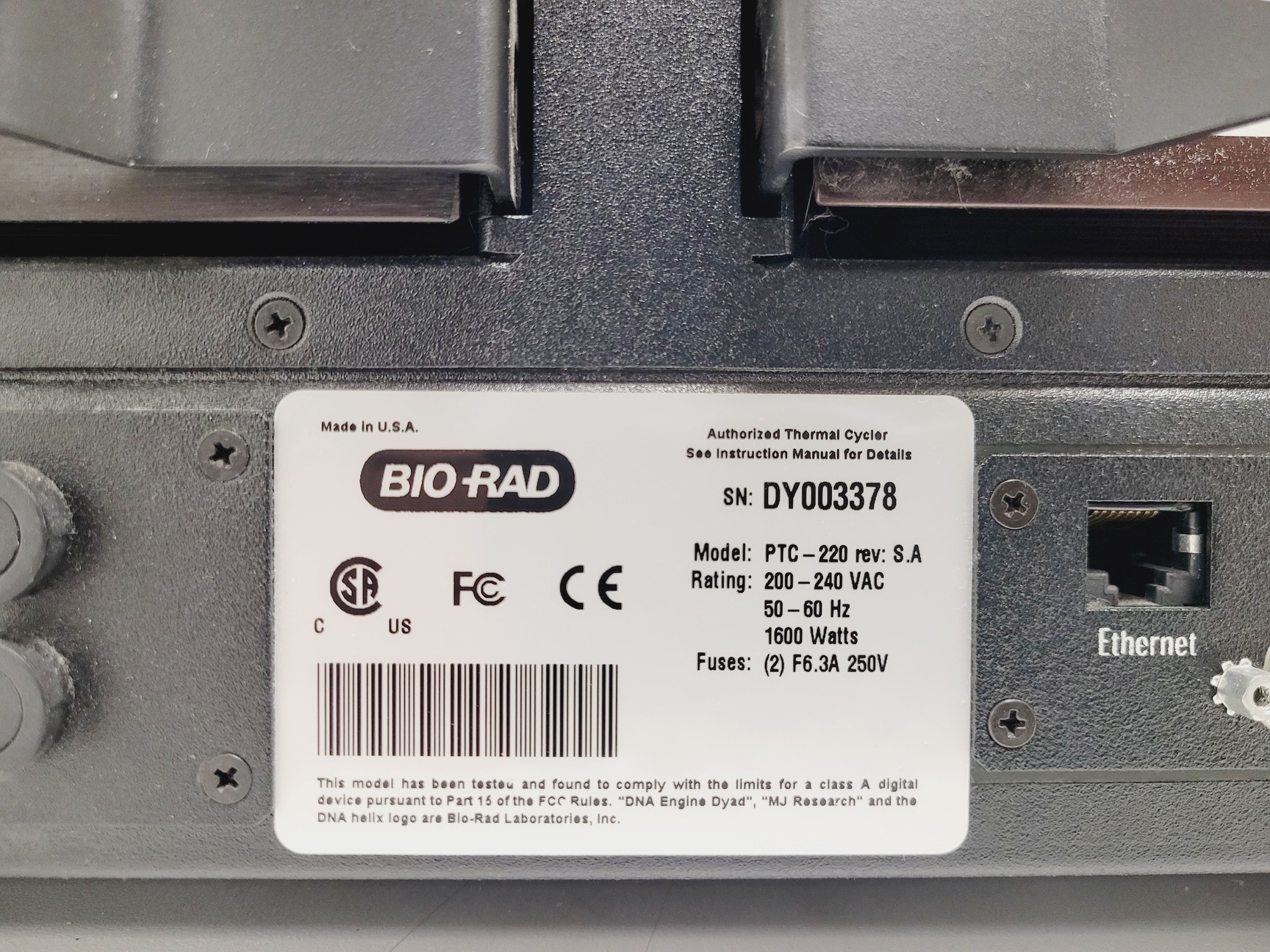 Image of MJ Research DYAD Thermal Cycler