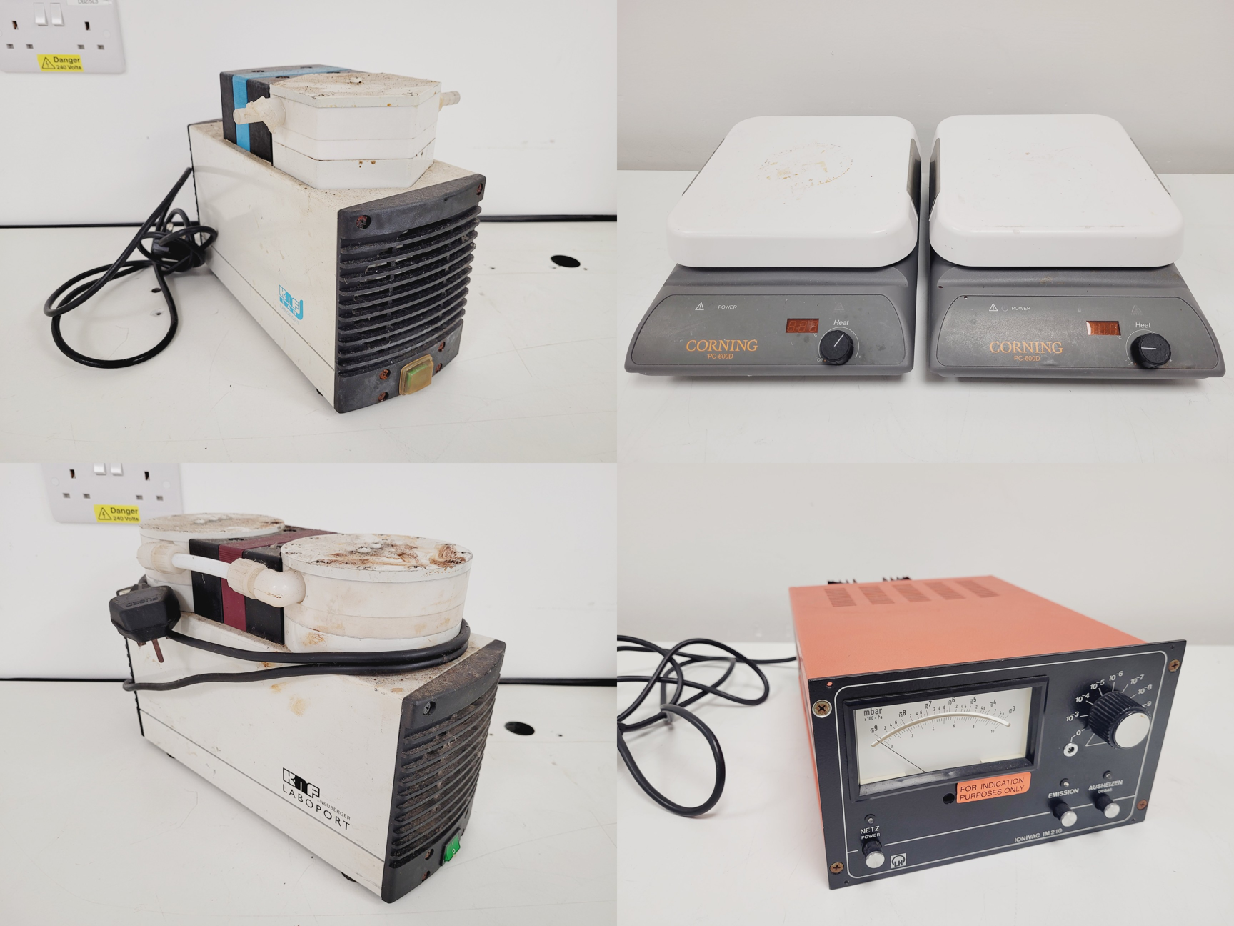 Image of Mixed Job Lot of Laboratory Equipment - Eppendorf, Edwards, VWR, Clifton 