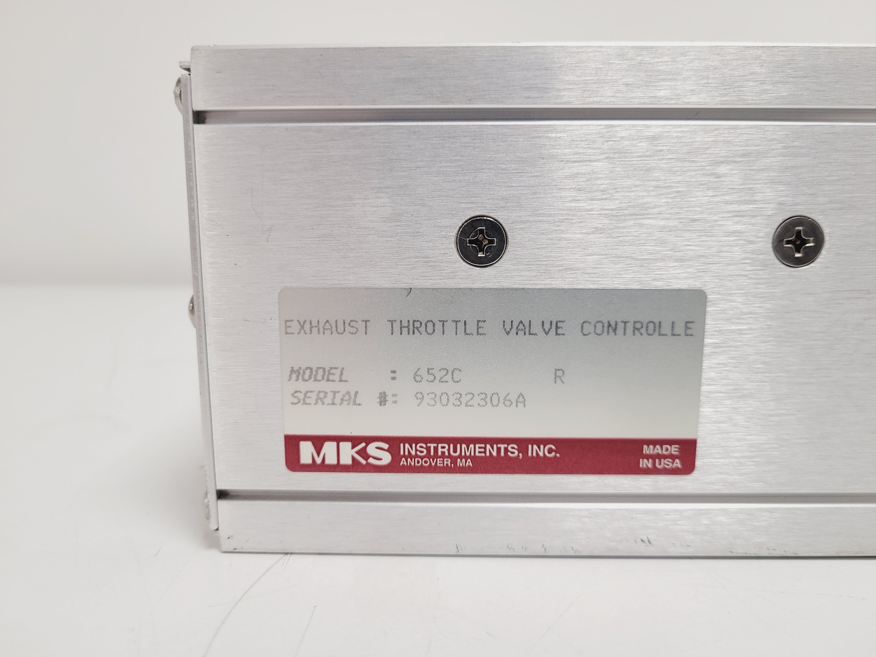 Image of MKS Type 652 Self Tuning Pressure Controller