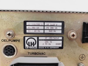 Thumbnail image of LH Turbotronik NT 150/360 VH Turbo Pump Controller