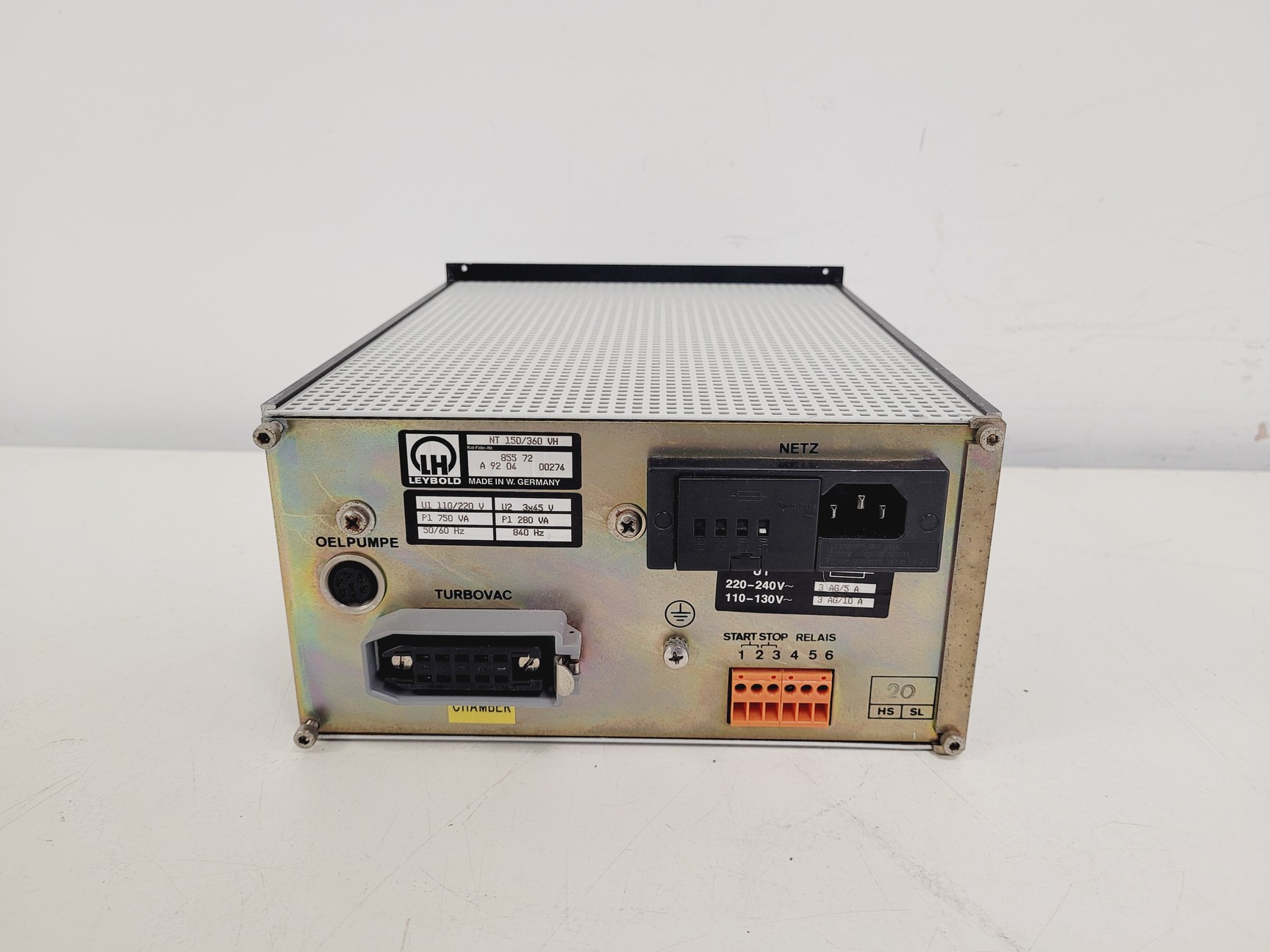 Image of LH Turbotronik NT 150/360 VH Turbo Pump Controller