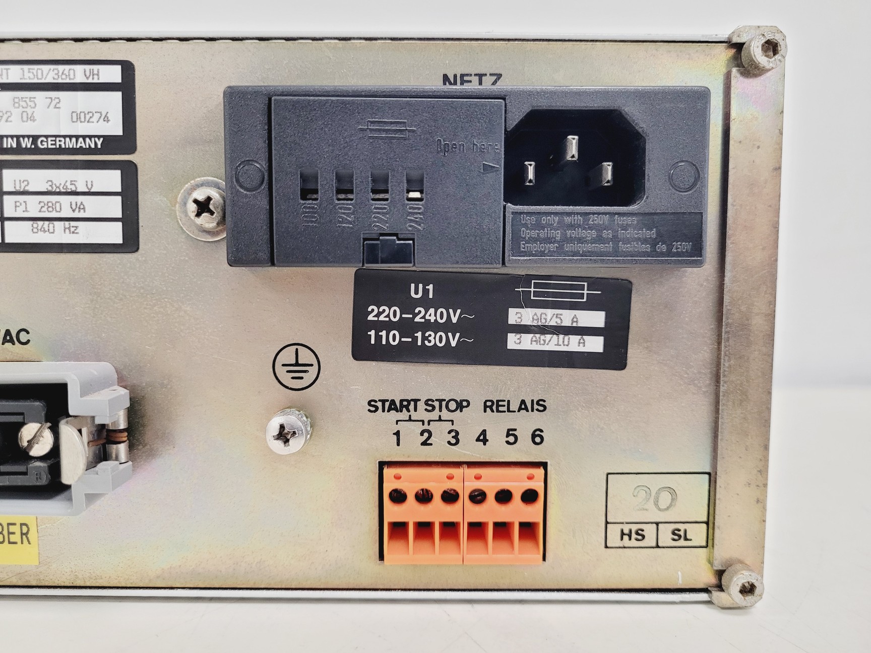Image of LH Turbotronik NT 150/360 VH Turbo Pump Controller
