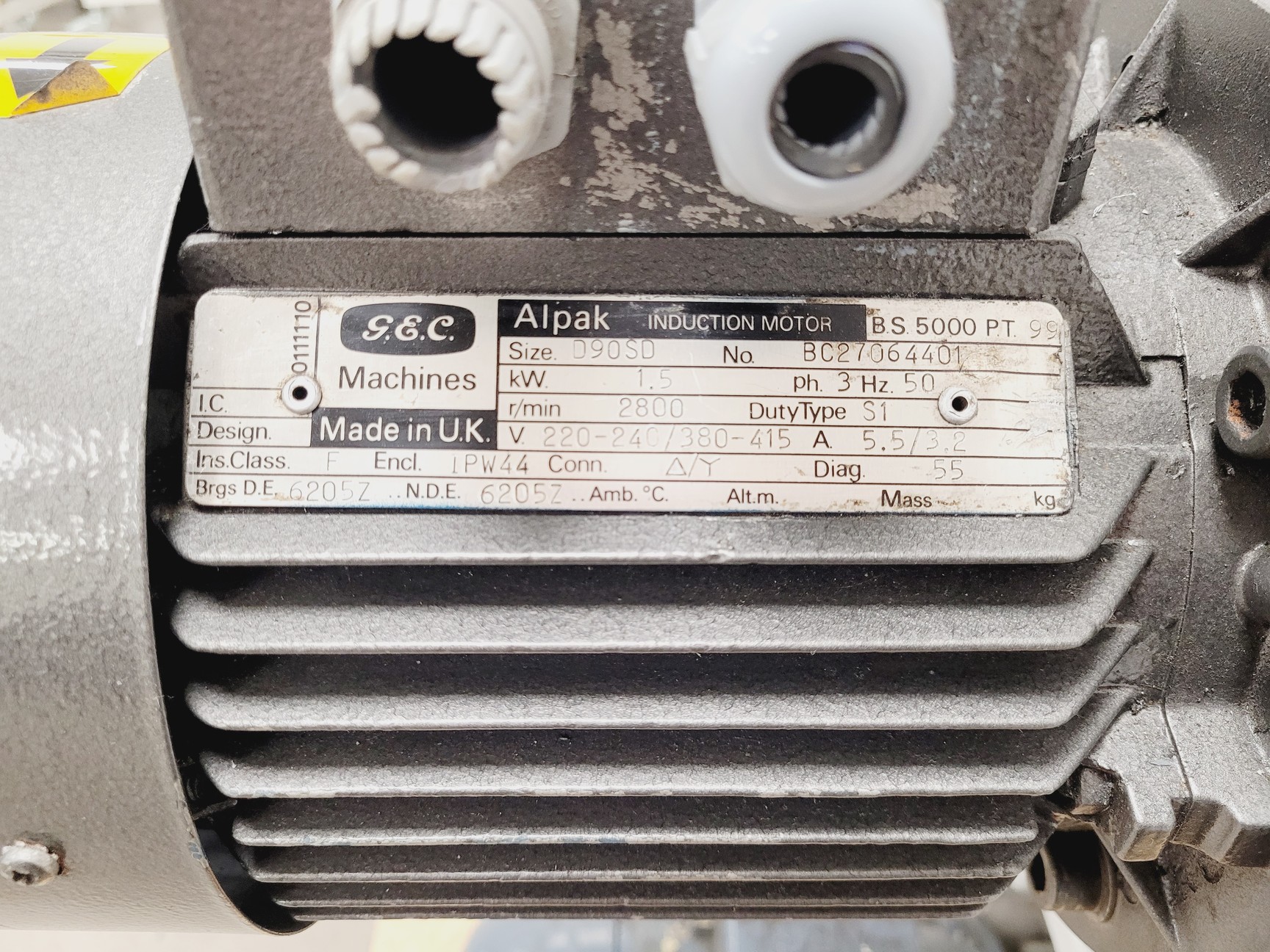 Image of Edwards EH240/E2M40 High Vacuum Booster & Leybold 16830 Ruvac Adapter