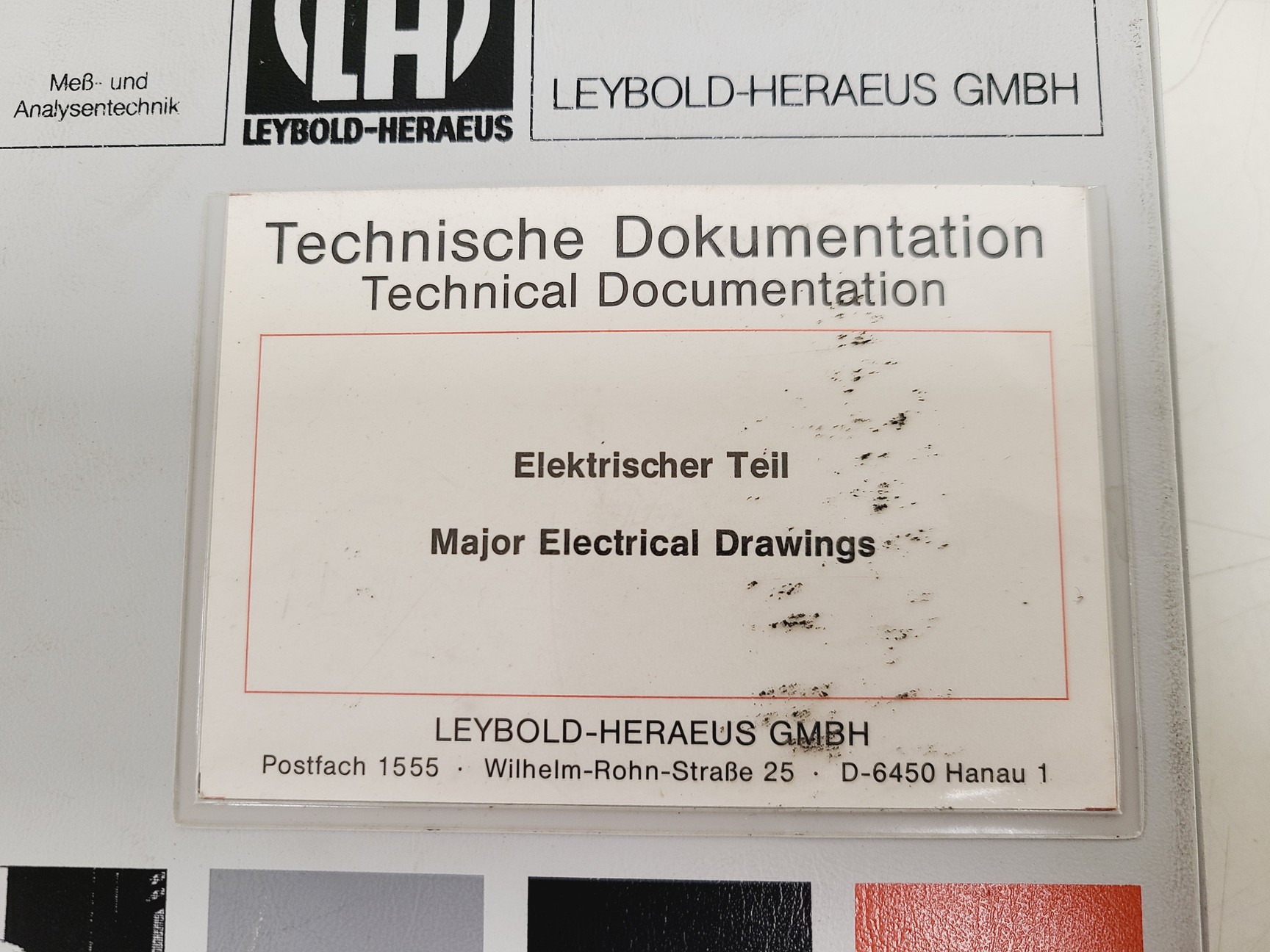 Image of Leybold L560 Sputter Deposition System