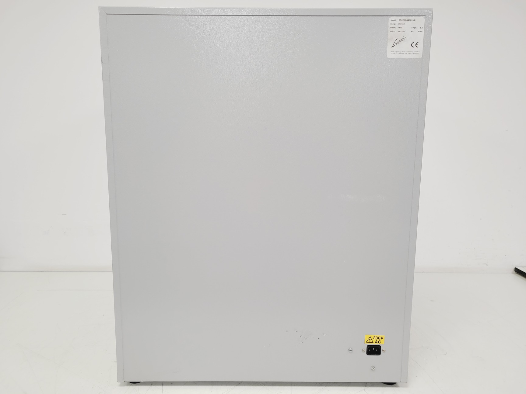 Image of Scientific Laboratory Supplies GP/120/SS/250/HYD Heating Cabinet