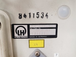 Thumbnail image of Leybold Univex 450 Electron Beam Evaporator System w/ Control Unit 