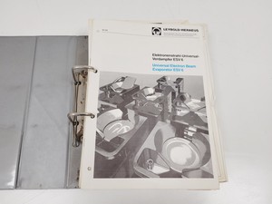 Thumbnail image of Leybold Univex 450 Electron Beam Evaporator System w/ Control Unit 