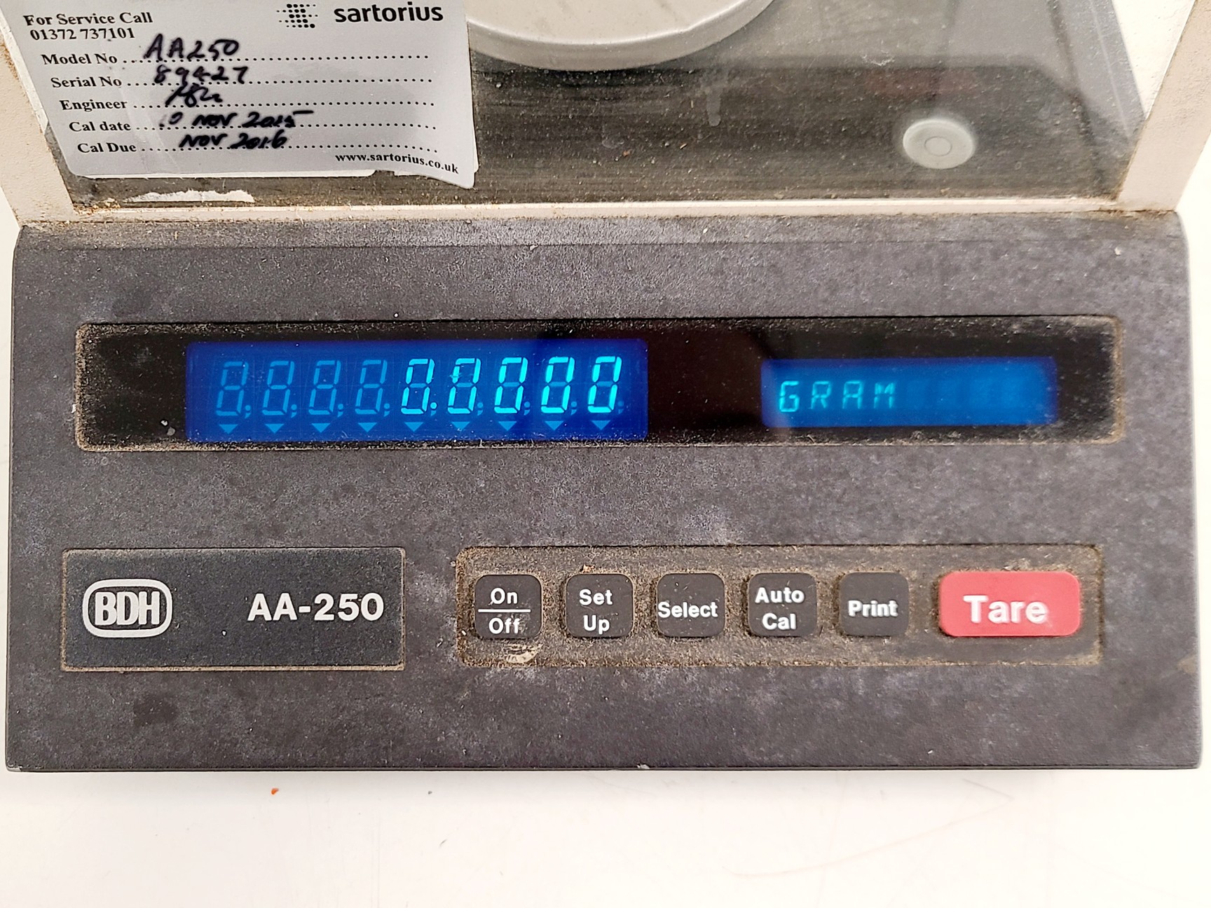 Image of BDH AA-250 Analytical Balance 4dp 