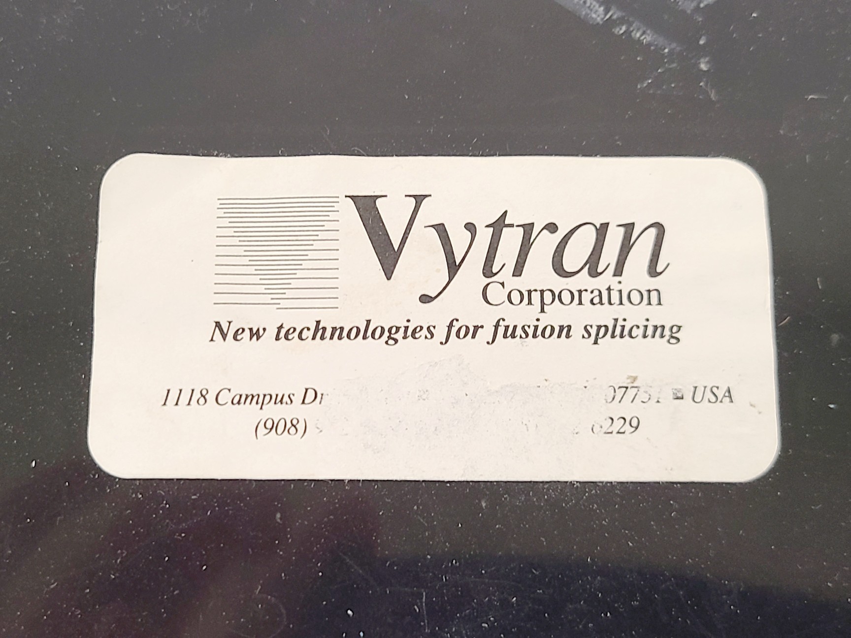 Image of VYTRAN Corporation Filament Fusion Splicing System w/ Vacuum Pump Lab