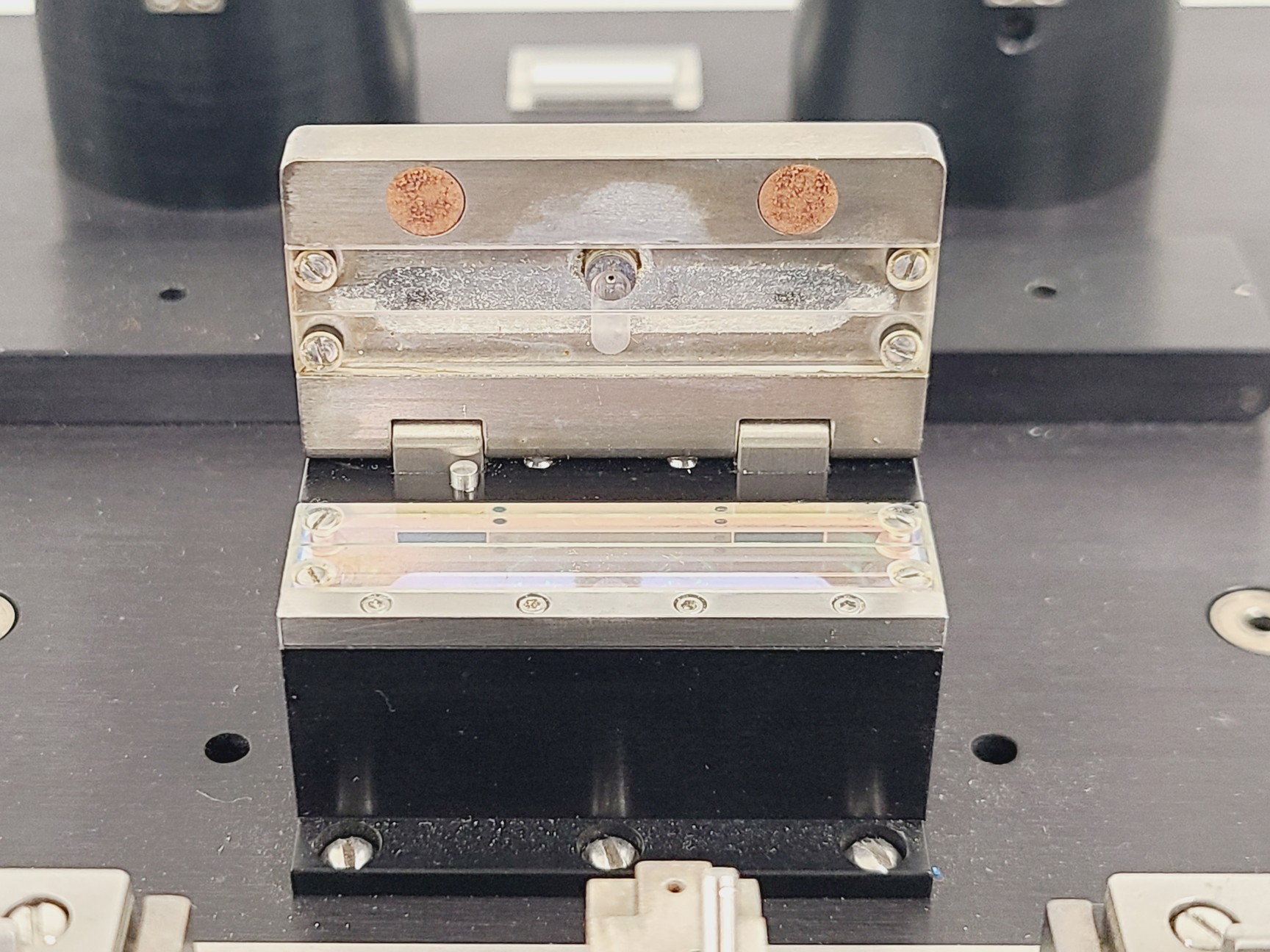 Image of VYTRAN Corporation Filament Fusion Splicing System w/ Vacuum Pump Lab