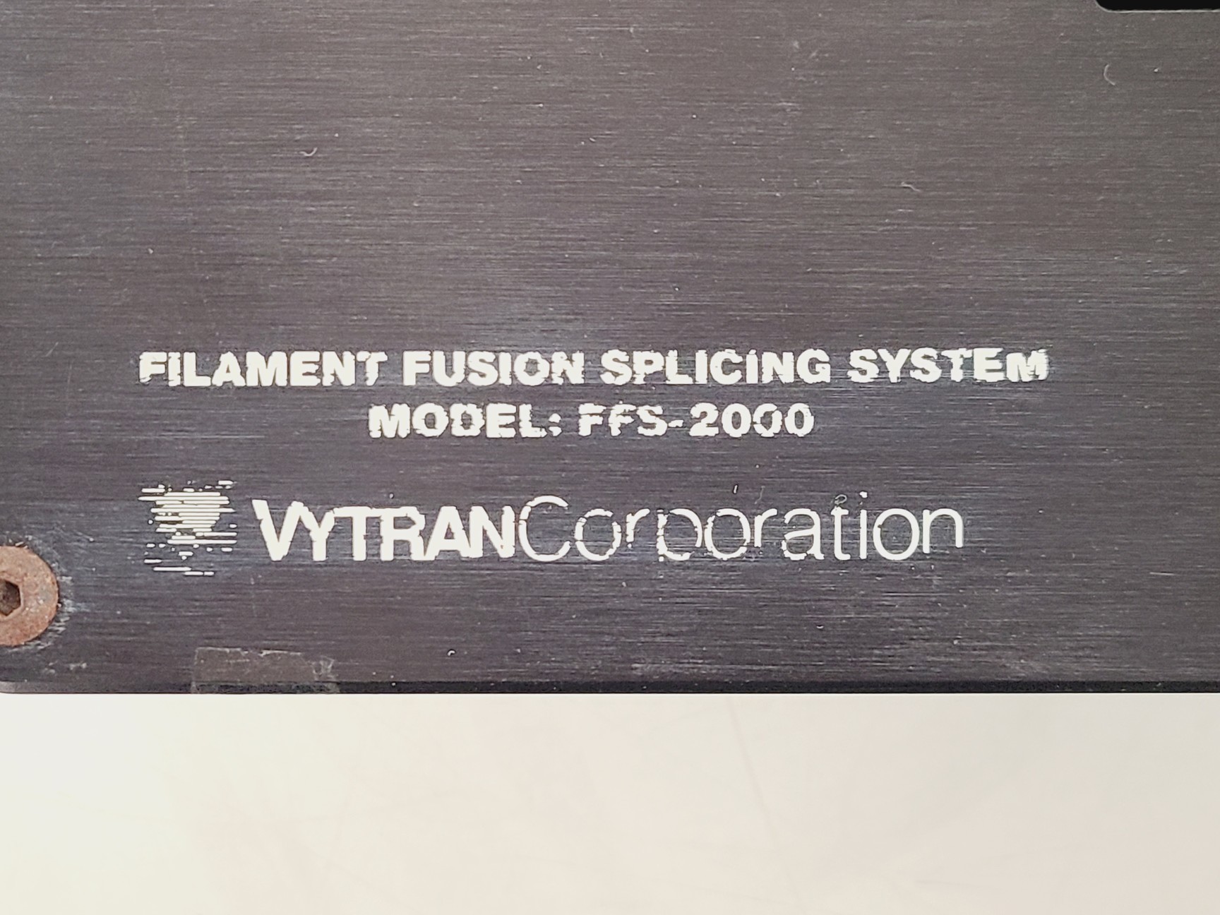 Image of VYTRAN Corporation Filament Fusion Splicing System w/ Vacuum Pump Lab