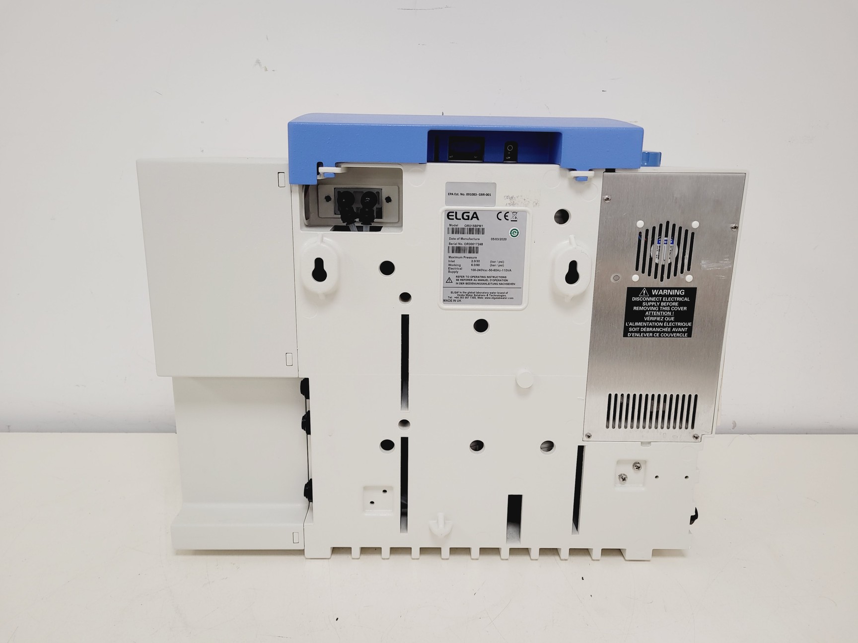 Image of ELGA Option R15 Water Purifier Model OR015BPM1 2020