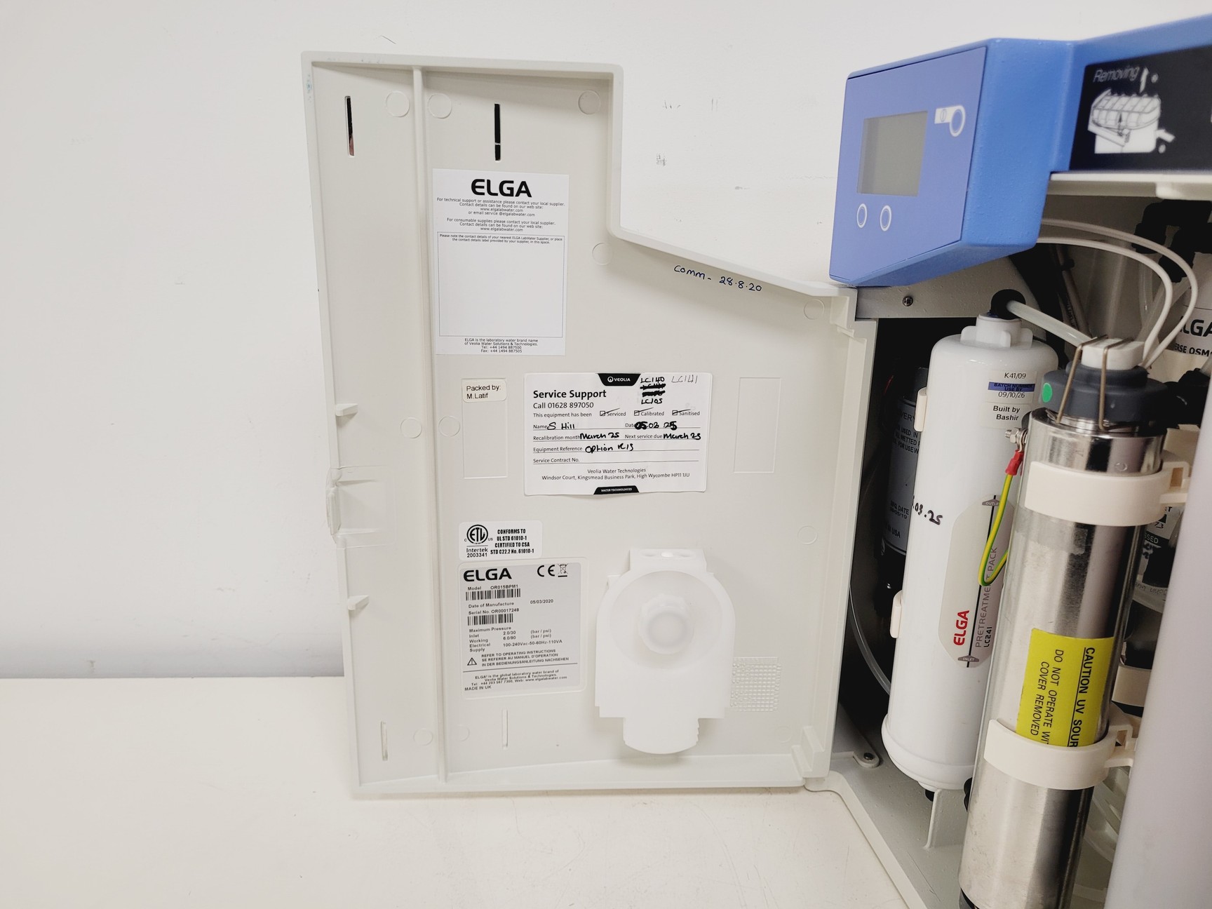 Image of ELGA Option R15 Water Purifier Model OR015BPM1 2020