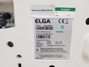 Thumbnail image of ELGA Purelab Option-Q 15 Model OQ015BPM1 2019
