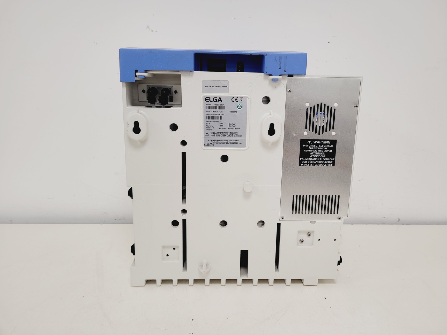 Image of ELGA Purelab Option S 15 Model OS015XXM1 2018