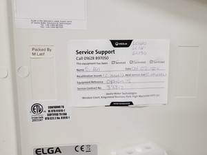 Thumbnail image of ELGA Purelab Option S 15 Model OS015XXM1 2018