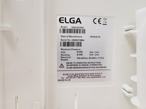 Thumbnail image of ELGA Purelab Option S 15 Model OS015XXM1 2018