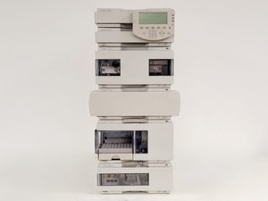 Thumbnail image of Agilent 1100 Series HPLC w/ G1323B, G1322A, G1312A, G1316A, G1314A & G1329A Lab