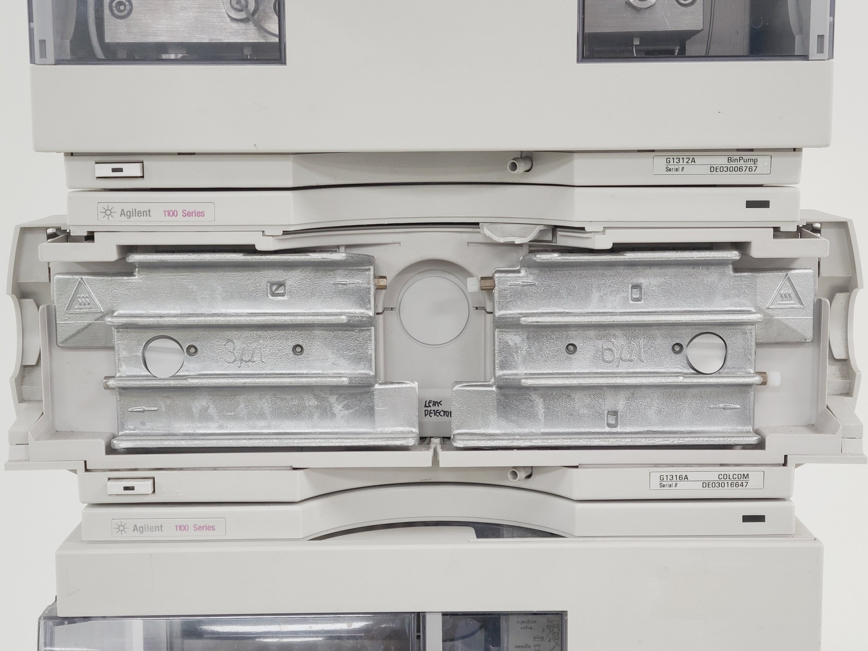 Image of Agilent 1100 Series HPLC w/ G1323B, G1322A, G1312A, G1316A, G1314A & G1329A Lab