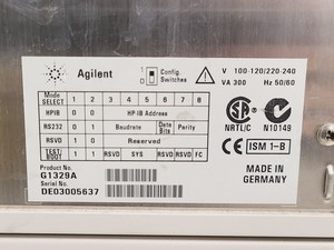 Thumbnail image of Agilent 1100 Series HPLC w/ G1323B, G1322A, G1312A, G1316A, G1314A & G1329A Lab