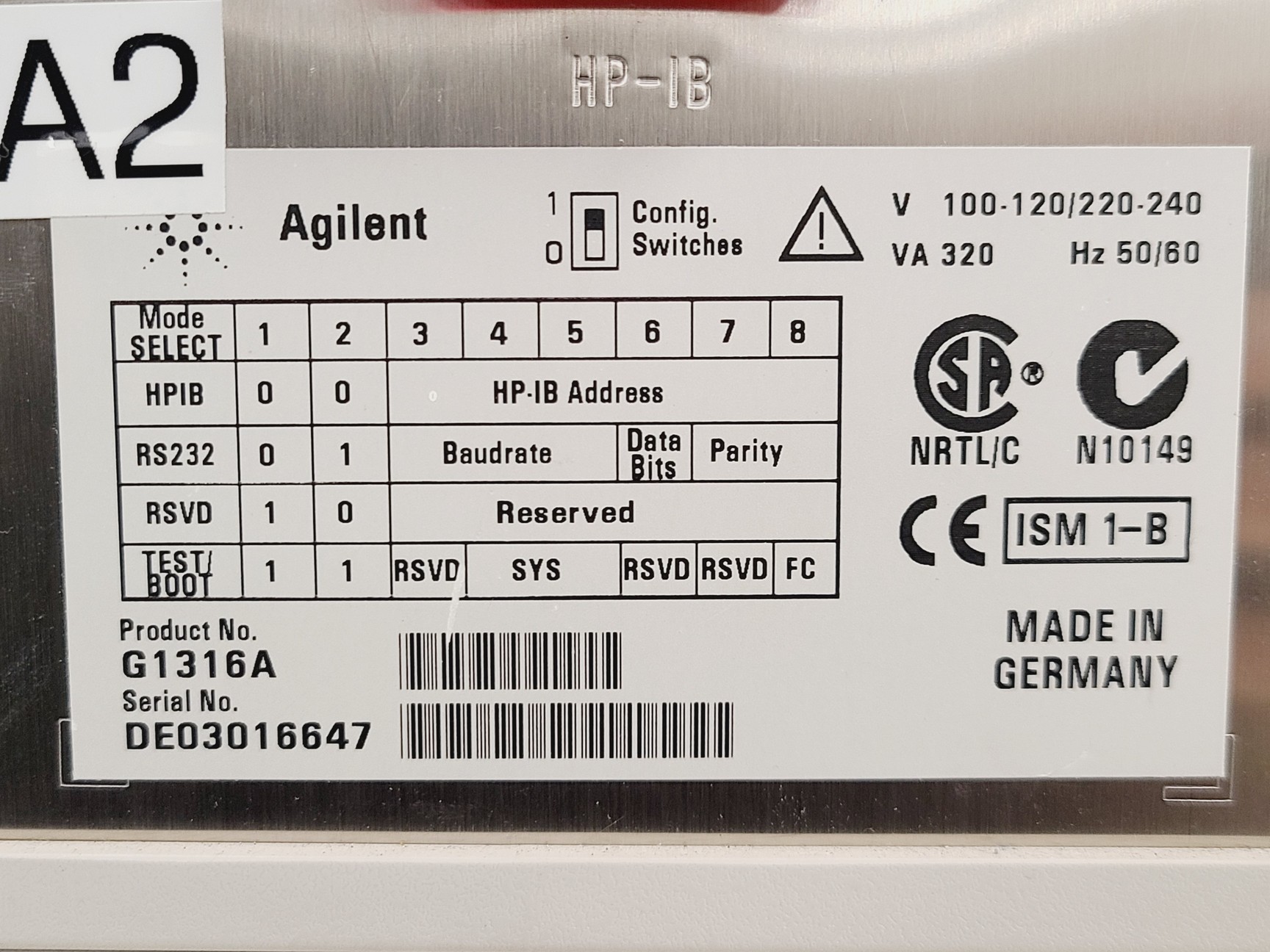 Image of Agilent 1100 Series HPLC w/ G1323B, G1322A, G1312A, G1316A, G1314A & G1329A Lab