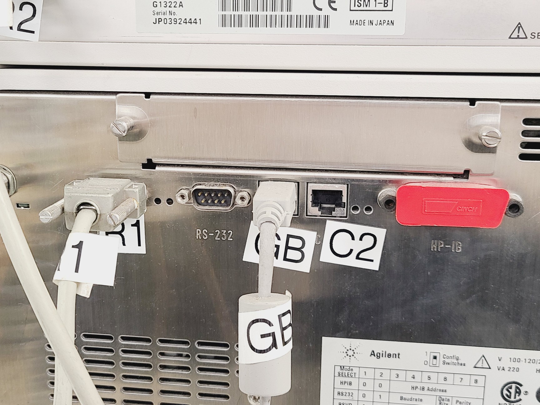 Image of Agilent 1100 Series HPLC w/ G1323B, G1322A, G1312A, G1316A, G1314A & G1329A Lab