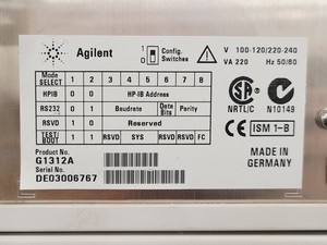 Thumbnail image of Agilent 1100 Series HPLC w/ G1323B, G1322A, G1312A, G1316A, G1314A & G1329A Lab
