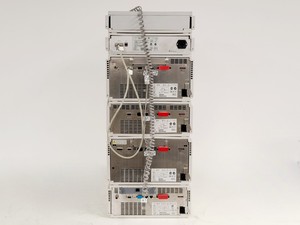 Thumbnail image of Agilent 1100 Series HPLC w/ G1323B, G1322A, G1312A, G1316A, G1314A & G1329A Lab