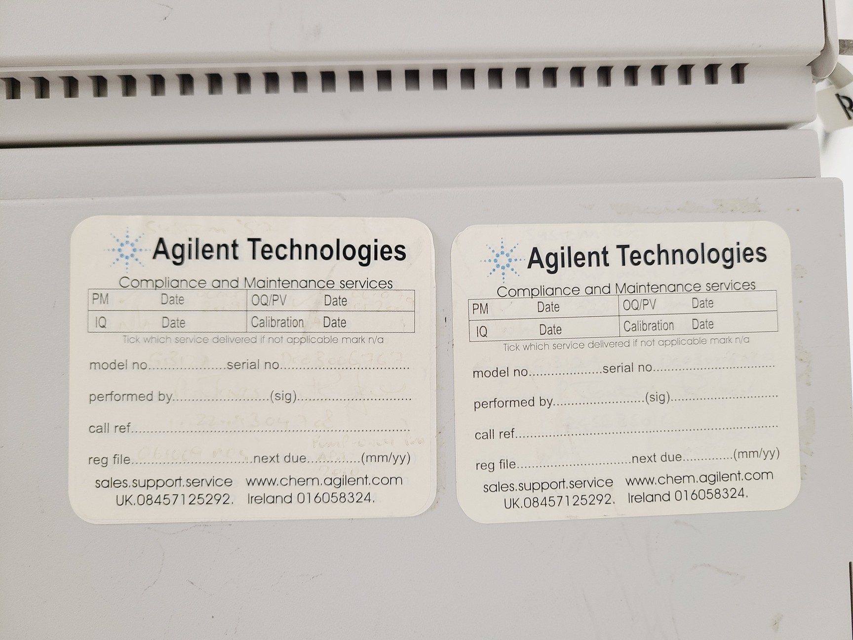Image of Agilent 1100 Series HPLC w/ G1323B, G1322A, G1312A, G1316A, G1314A & G1329A Lab
