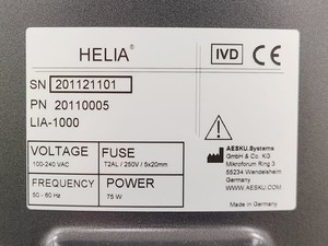 Thumbnail image of AESKU Systems HELIA Helmed Line Immunoassay Analyser System Lab