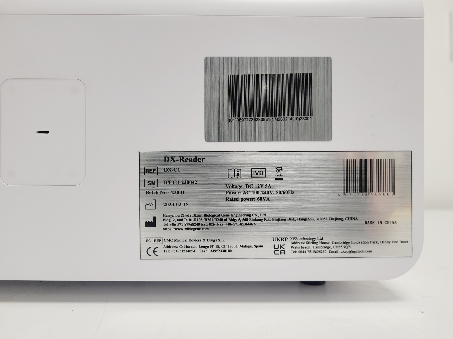 Image of Zheda Dixun DX-Reader Protein Chip Reader REF DX-C1