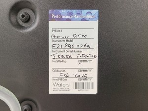 Thumbnail image of Waters Acquity Premier (2021) UPLC System QSM, SM-FTN, CM, TUVD and RDa 2021 Lab