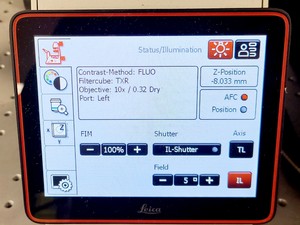 Thumbnail image of Leica DMi8 Flourescent Microsope w/ CTR Advanced, LED8, DFC9000 GTC & Nexus