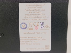 Thumbnail image of Leica DMi8 Flourescent Microsope w/ CTR Advanced, LED8, DFC9000 GTC & Nexus