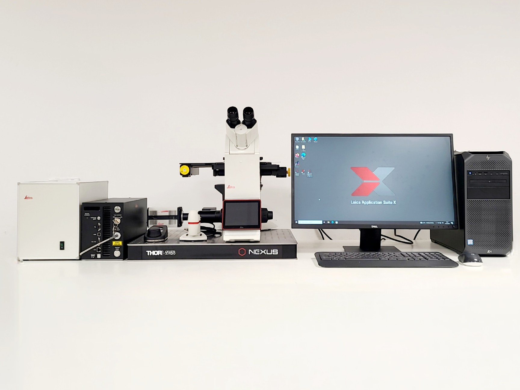 Image of Leica DMi8 Flourescent Microsope w/ CTR Advanced, LED8, DFC9000 GTC & Nexus