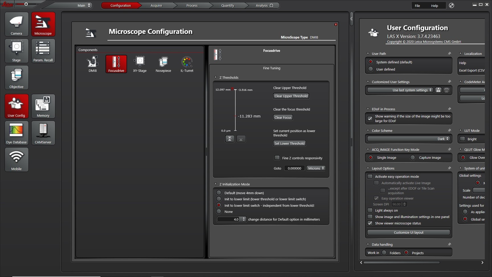 Image of Leica DMi8 Flourescent Microsope w/ CTR Advanced, LED8, DFC9000 GTC & Nexus