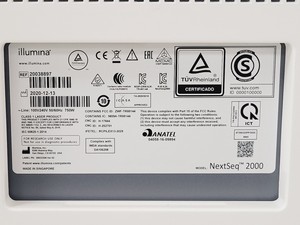 Thumbnail image of Illumina NextSeq2000 Next Generation Sequencer 2020 Lab