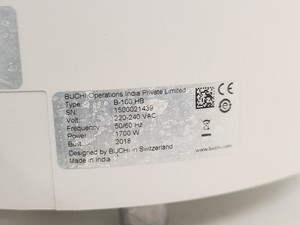 Thumbnail image of BUCHI R100 Rotovapor, B100 Heating Bath & V-100 Vacuum Pump w/ I-100 Interface