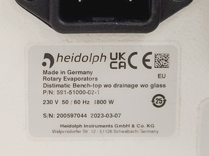 Thumbnail image of Heidolph Hei-VAP Ultimate Rotary Evaporation System w/ HEI-Chill 600 2023 Lab